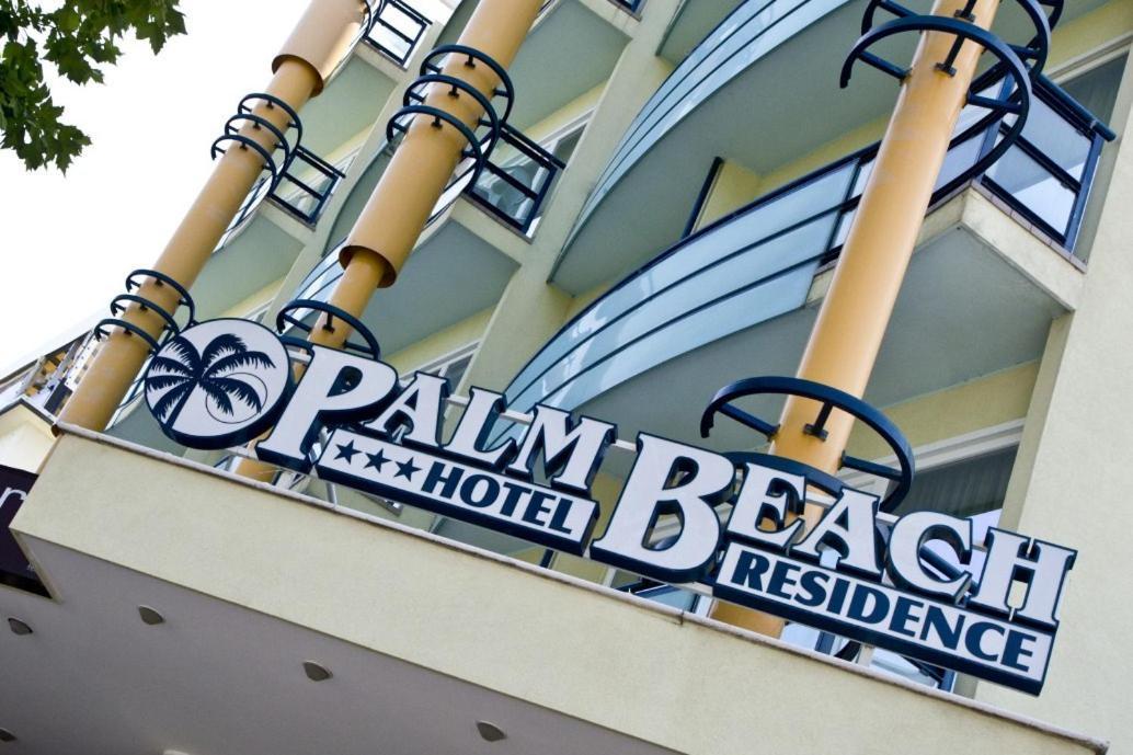 Hotel Palm Beach B&B Sea View Римини Екстериор снимка